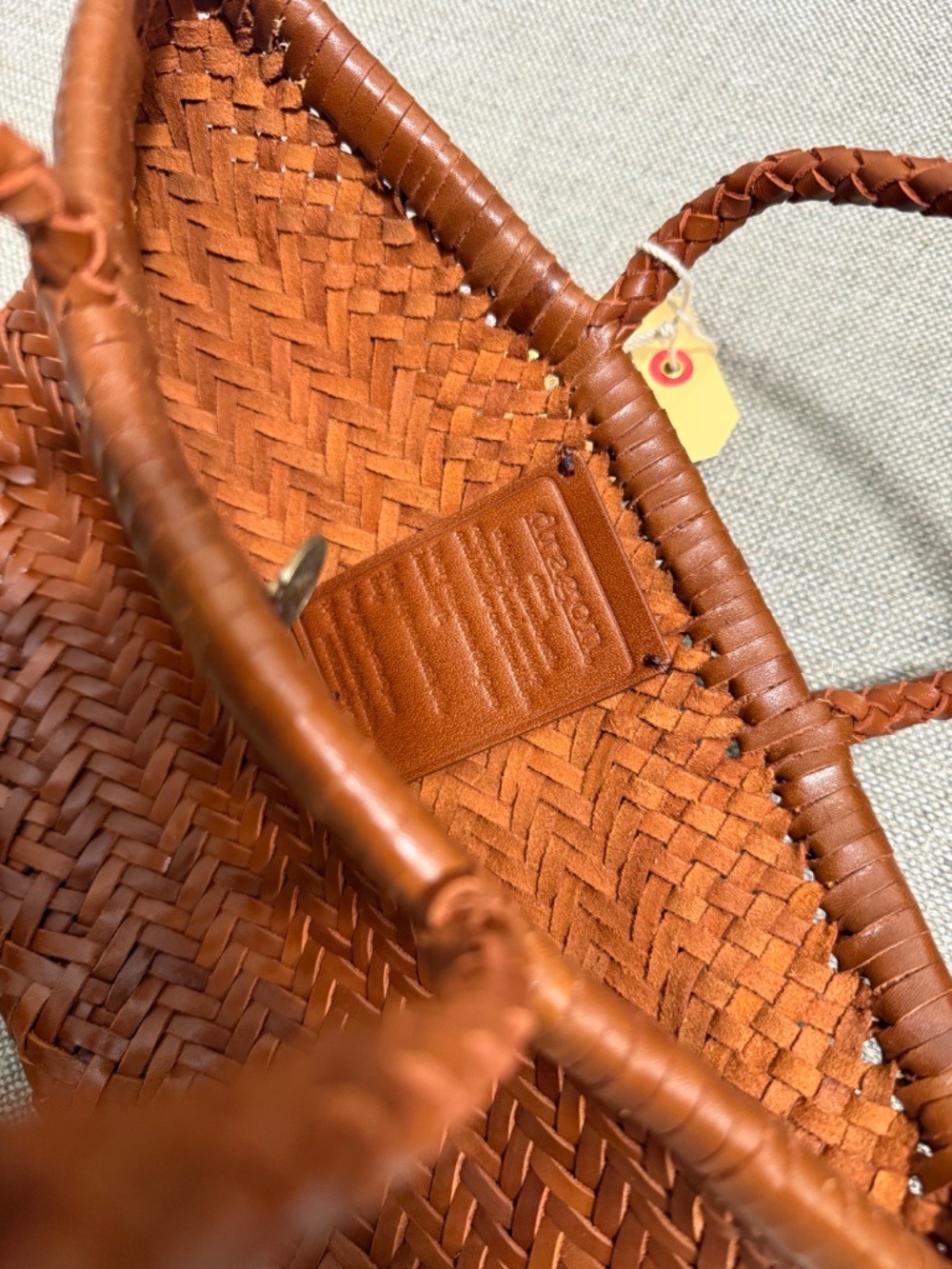 DRAGON DIFFUSION Mini Flat Gora Tan - Picture 4 of 4